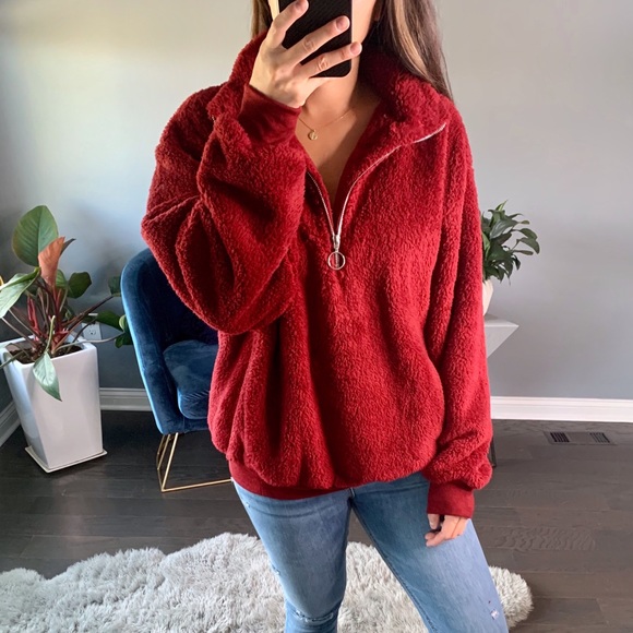 ◾️Cherish Teddy Maroon Wine - Picture 3 of 7